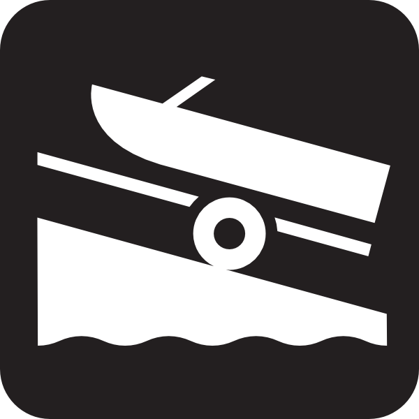Boat Launch Black Clip Art at Clker.com - vector clip art ...